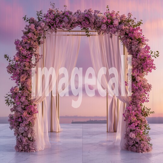 0677Floral Arch