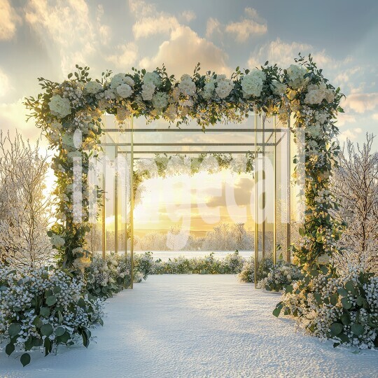 0680Floral Arch