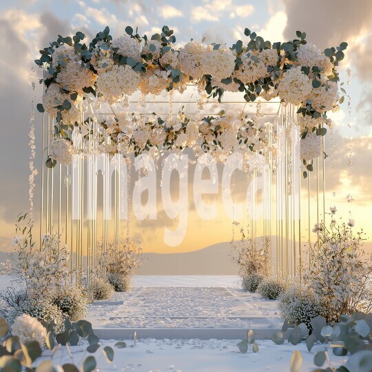 0681Floral Arch