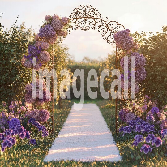 0683Floral Arch