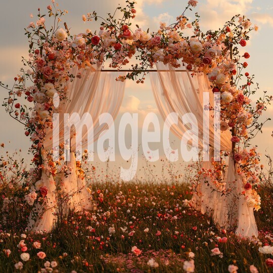 0689Floral Arch