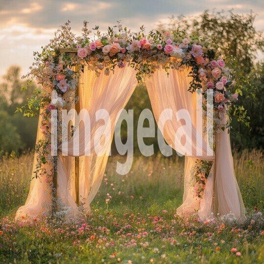 0690Floral Arch
