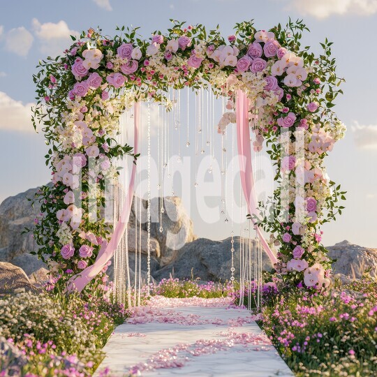 0696Floral Arch