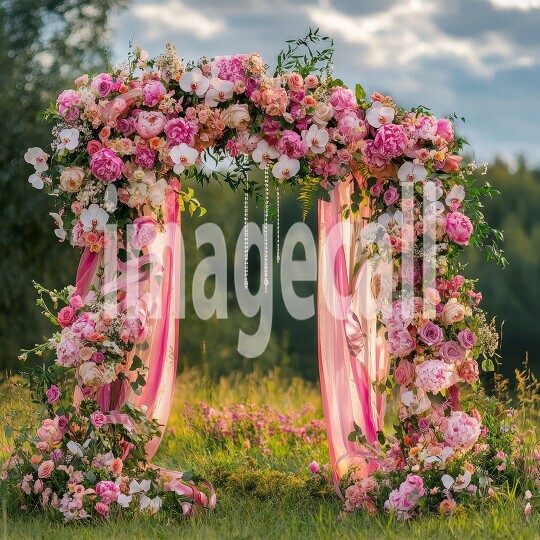 0697Floral Arch