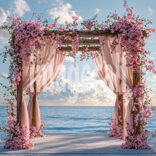 0877Floral Arch