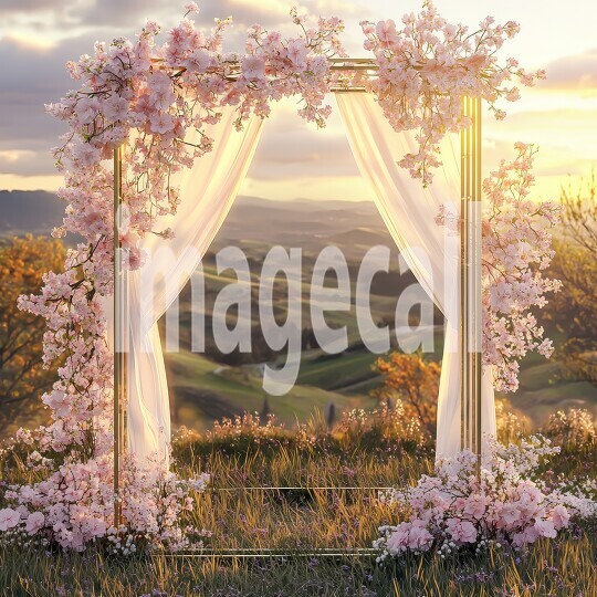 0889Floral Arch