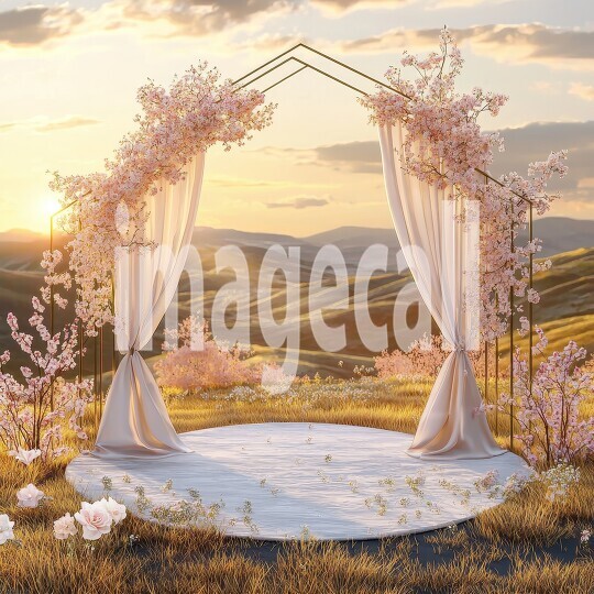 0890Floral Arch