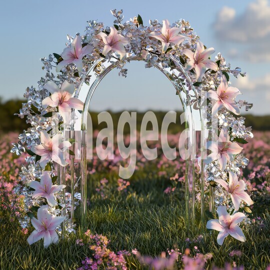 0985Floral Arch