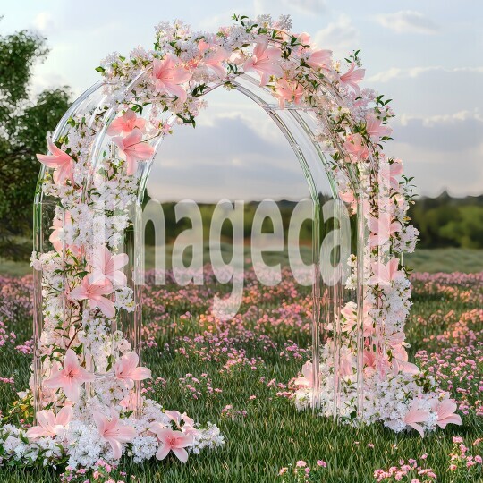 0986Floral Arch