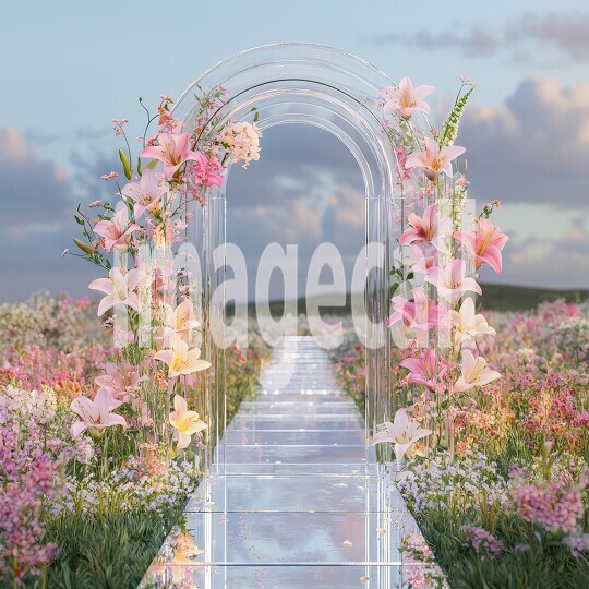0987Floral Arch