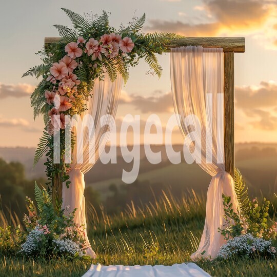 1279Floral Arch