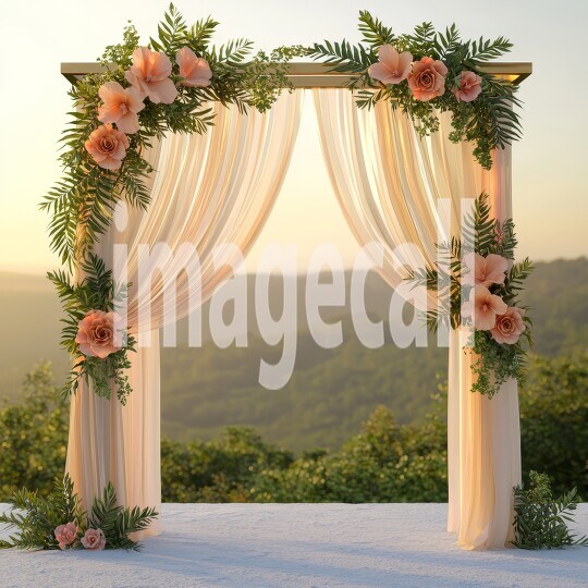 1281Floral Arch