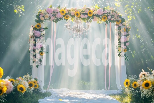 2042Floral Arch