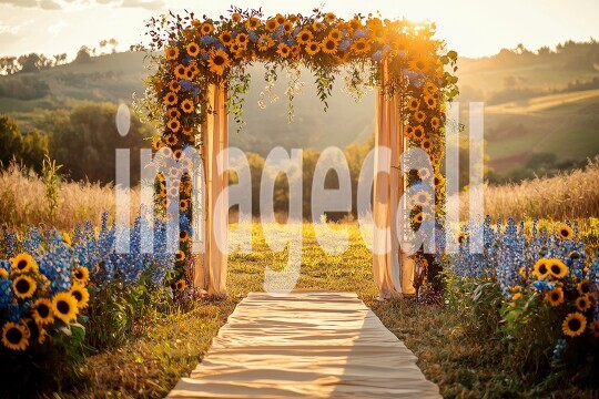 2045Floral Arch