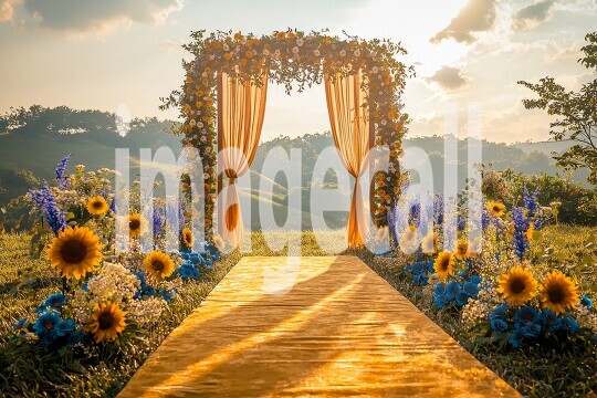 2046Floral Arch