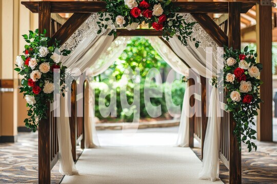 2076Floral Arch