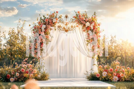 2144Floral Arch