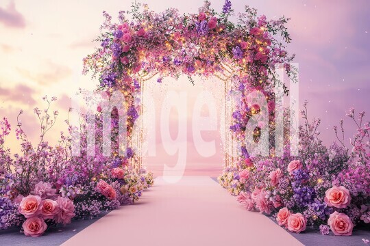 2162Floral Arch