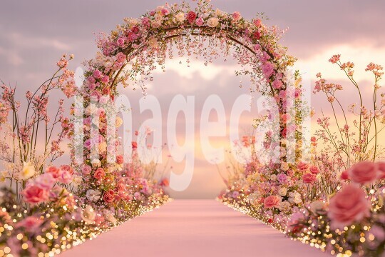 2164Floral Arch