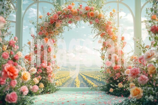 2166Floral Arch