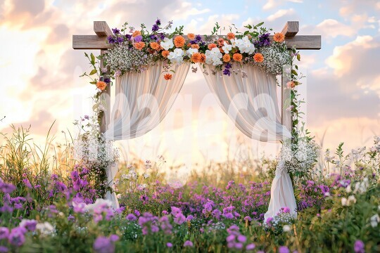 2184Floral Arch