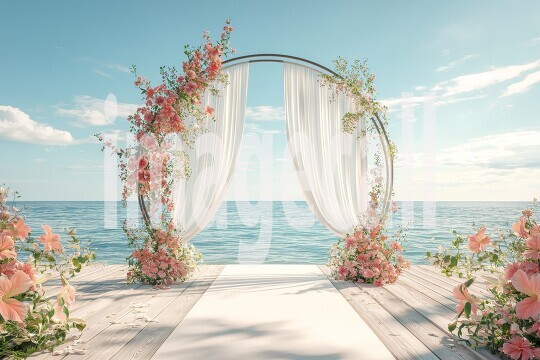 2198Floral Arch