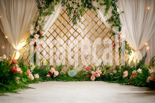 2297Floral Arch