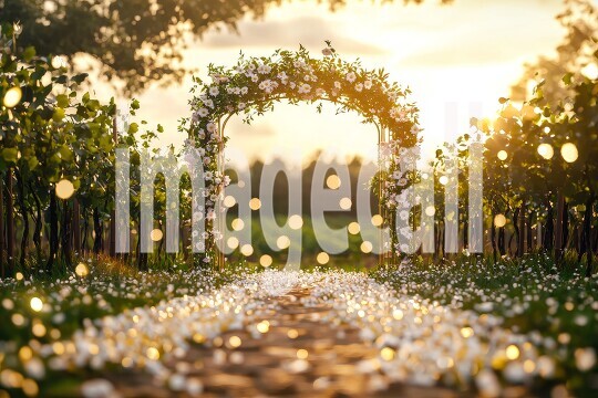 2415Floral Arch