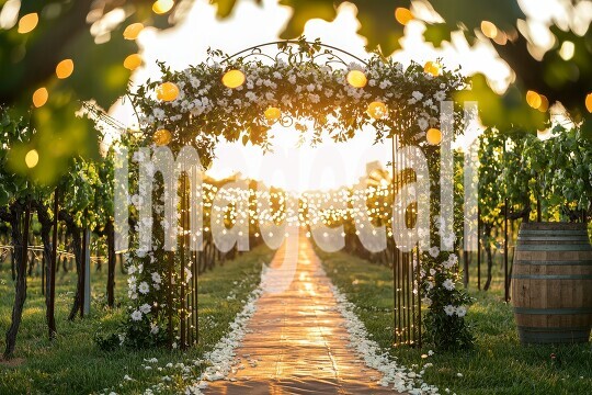 2417Floral Arch