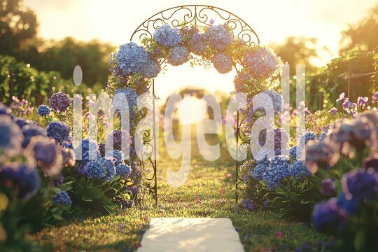 2433Floral Arch
