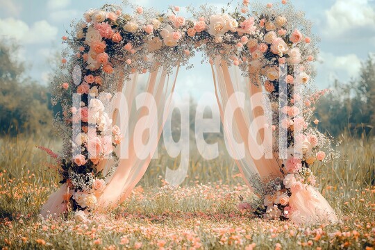 2444Floral Arch
