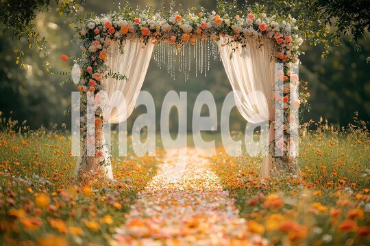 2445Floral Arch