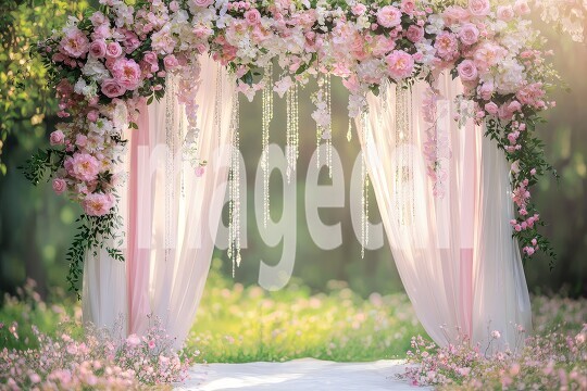 2446Floral Arch