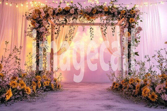 2461Floral Arch