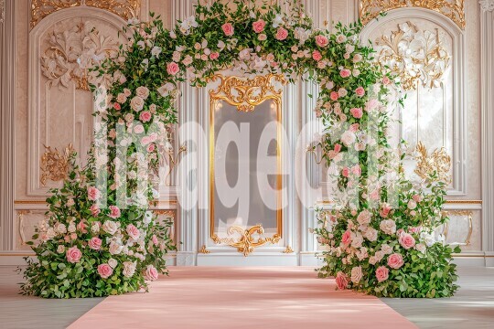 2463Floral Arch