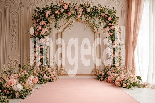 2464Floral Arch