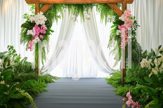 2487Floral Arch