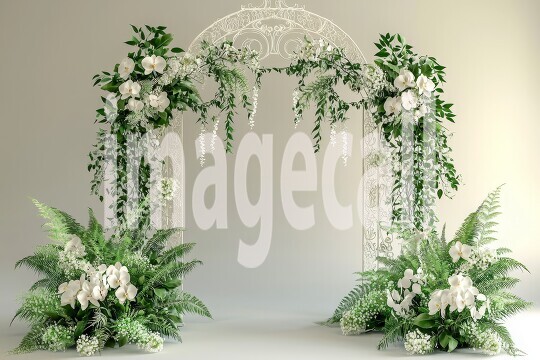 2491Floral Arch