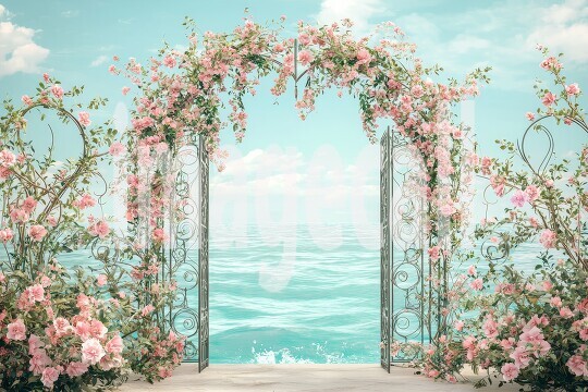 2566Floral Arch