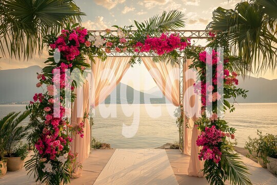 2584Floral Arch
