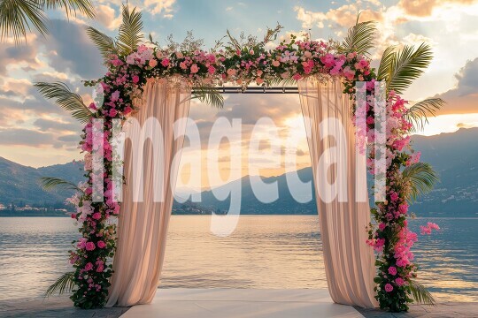 2585Floral Arch