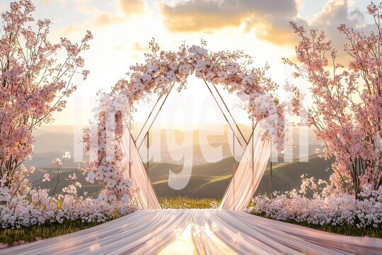 2611Floral Arch