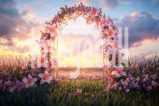 2654Floral Arch