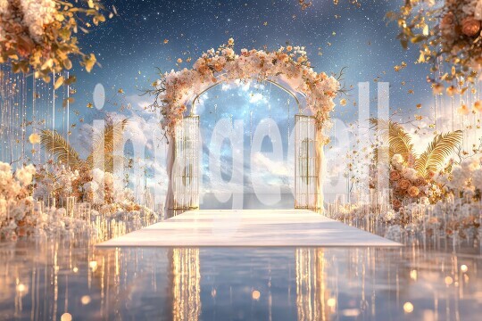 2664Floral Arch