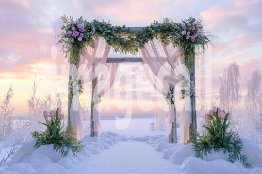 2689Floral Arch