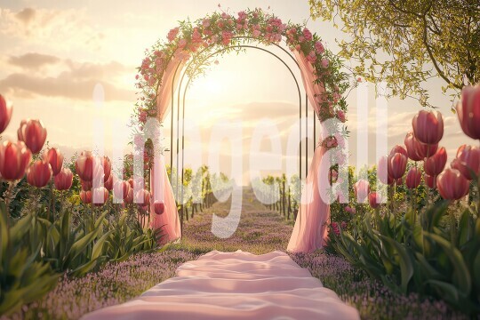 2693Floral Arch
