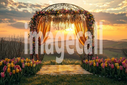 2704Floral Arch