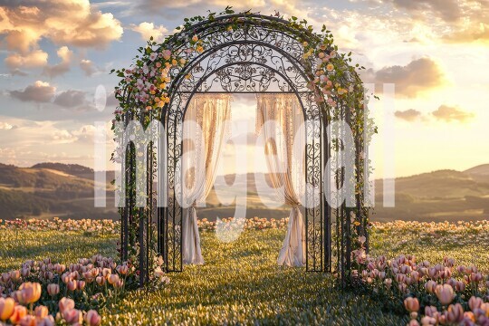 2705Floral Arch