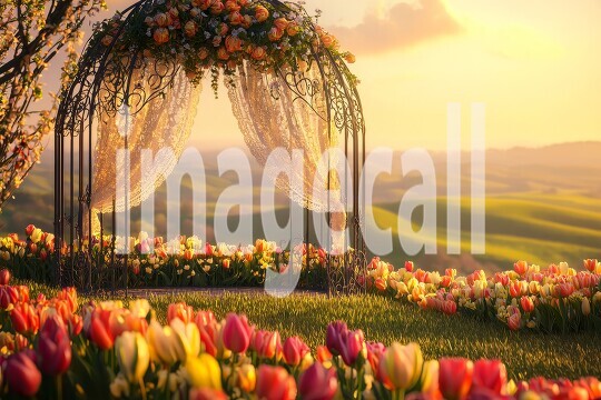 2707Floral Arch
