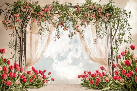2775Floral Arch